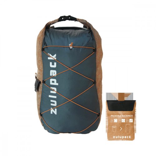 Rucsac impermeabil - Zulupack Quokka 12L – IP66 - cafeniu